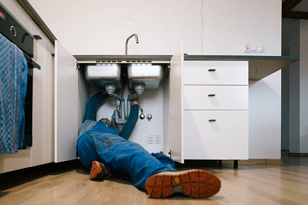 Professional Drain Cleaning technician working in Wattsburg, PA